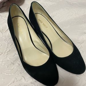 Nine West suede wedges
